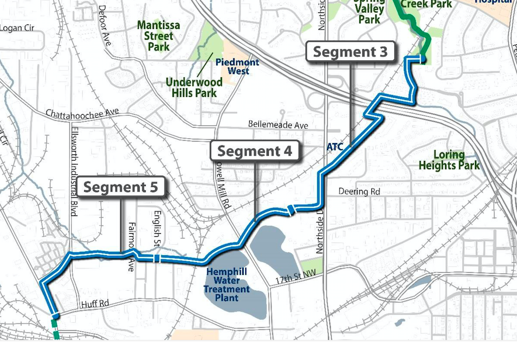 BeltLine picks routes for complex Northwest Trail through Buckhead ...